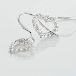 Histoire D'Or Boucles D'oreilles Pendantes Nermin Argent Blanc Oxyde De Zirconium 7 Histoire D'Or Boucles D'oreilles Pendantes Nermin Argent Blanc Oxyde De Zirconium -Colliers Fantaisie Soldes FAOFBZW990 view2