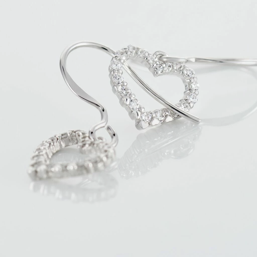 Histoire D'Or Boucles D'oreilles Pendantes Nermin Argent Blanc Oxyde De Zirconium 3 Histoire D'Or Boucles D'oreilles Pendantes Nermin Argent Blanc Oxyde De Zirconium – Image 3