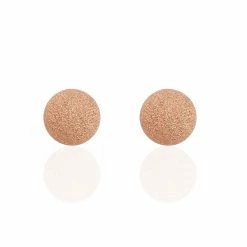Histoire D'Or Boucles D'oreilles Puces Martina Argent Rose