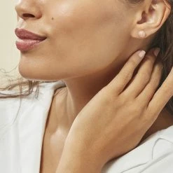 Histoire D'Or Boucles D'oreilles Puces Martina Argent Rose -Colliers Fantaisie Soldes FAOFRW0015 model0