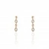 Histoire D'Or Boucles D'oreilles Puces Argent Rose Donaoxydes De Zirconium