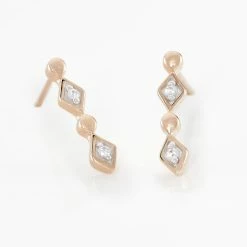 Histoire D'Or Boucles D'oreilles Puces Argent Rose Donaoxydes De Zirconium 6 Histoire D'Or Boucles D'oreilles Puces Argent Rose Donaoxydes De Zirconium -Colliers Fantaisie Soldes FAOFRZW461 view2