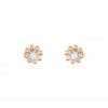 Histoire D'Or Boucles D'oreilles Puces Argent Rose Donella Oxyde De Zirconium
