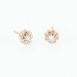 Histoire D'Or Boucles D'oreilles Puces Argent Rose Donella Oxyde De Zirconium 6 Histoire D'Or Boucles D'oreilles Puces Argent Rose Donella Oxyde De Zirconium -Colliers Fantaisie Soldes FAOFRZW463 view2