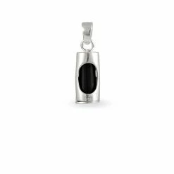Histoire D'Or Pendentif Tiki Argent Blanc Onyx -Colliers Fantaisie Soldes FAPFBNN002 view2