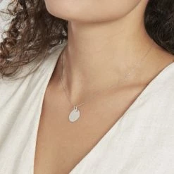 Histoire D'Or Pendentif Elisandre Argent Blanc -Colliers Fantaisie Soldes FAPFBW0649 model0