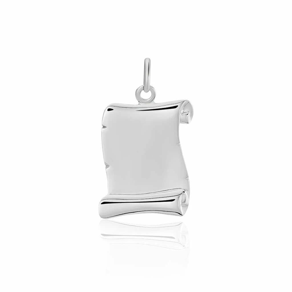 Histoire D'Or Pendentif Parchemin Argent Blanc 1 Histoire D'Or Pendentif Parchemin Argent Blanc