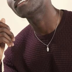 Histoire D'Or Pendentif Elrick Argent Blanc -Colliers Fantaisie Soldes FAPHBW0295 model0