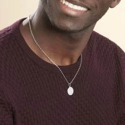 Histoire D'Or Pendentif Emil Argent Blanc -Colliers Fantaisie Soldes FAPHBW0296 model0