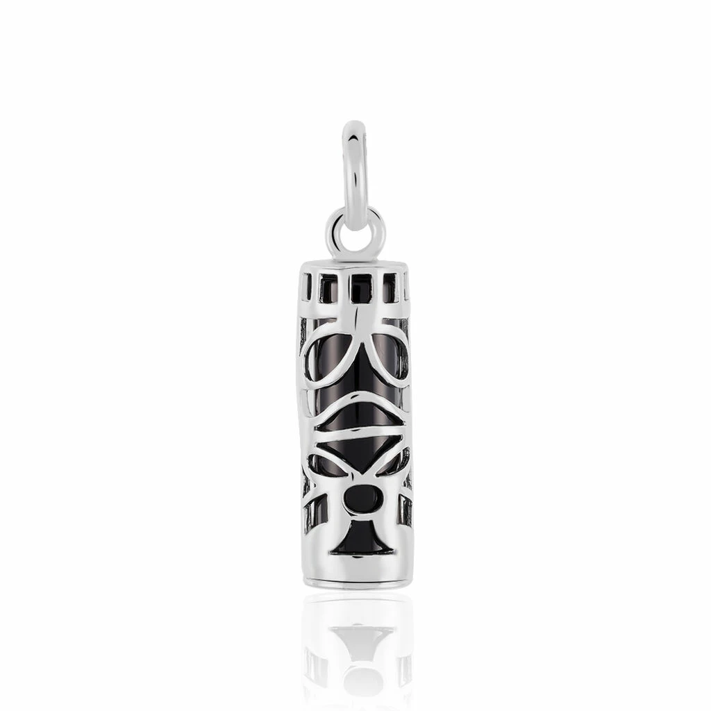 Histoire D'Or Pendentif Tiki Argent Blanc Onyx 1 Histoire D'Or Pendentif Tiki Argent Blanc Onyx
