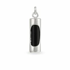 Histoire D'Or Pendentif Tiki Argent Blanc Onyx 7 Histoire D'Or Pendentif Tiki Argent Blanc Onyx -Colliers Fantaisie Soldes FAPMBNN002 view2