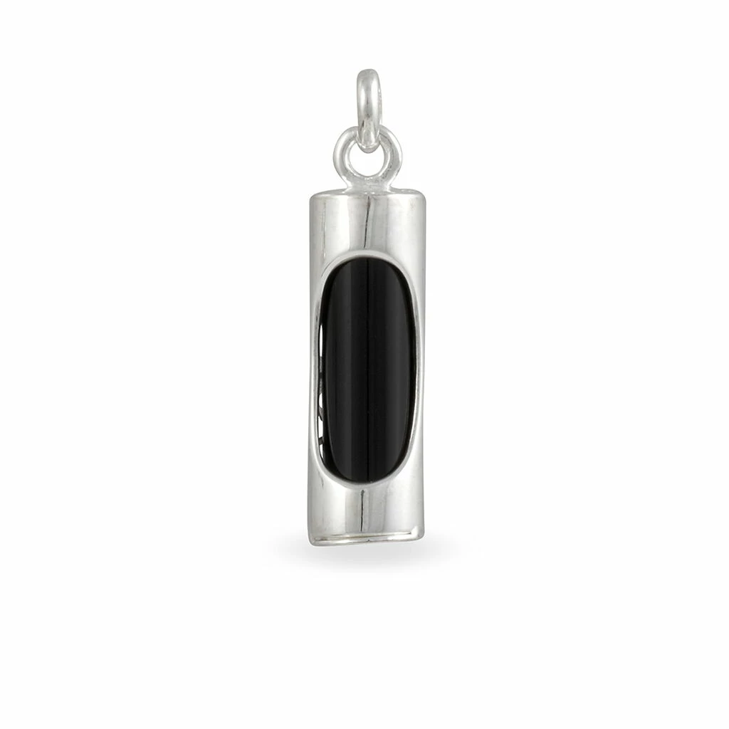 Histoire D'Or Pendentif Tiki Argent Blanc Onyx 3 Histoire D'Or Pendentif Tiki Argent Blanc Onyx – Image 3