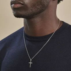 Histoire D'Or Pendentif Desilia Ciselée Argent Blanc -Colliers Fantaisie Soldes FAPMBW0178 model1