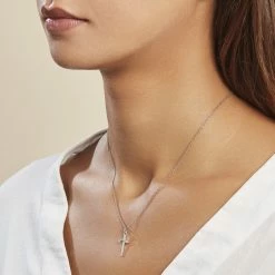 Histoire D'Or Pendentif Aisse Argent Blanc -Colliers Fantaisie Soldes FAPMBW0180 model0