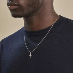 Histoire D'Or Pendentif Aisse Argent Blanc -Colliers Fantaisie Soldes FAPMBW0180 model1