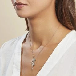 Histoire D'Or Pendentif Sklaerenn Argent Blanc -Colliers Fantaisie Soldes FAPMBW0439 model0