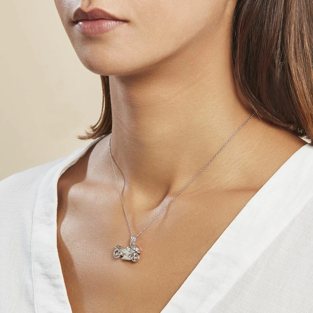 Histoire D'Or Pendentif Costanza Argent Blanc 4 Histoire D'Or Pendentif Costanza Argent Blanc – Image 4