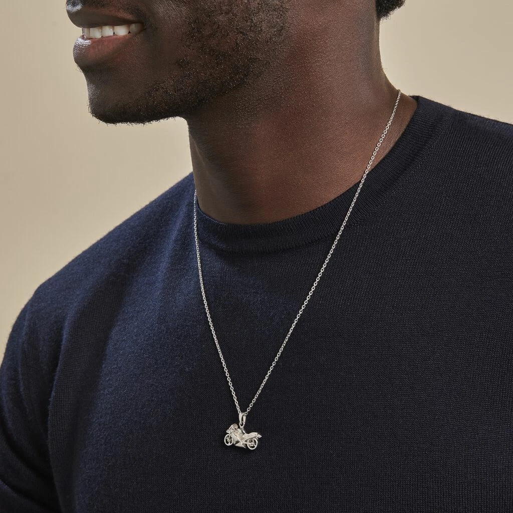 Histoire D'Or Pendentif Costanza Argent Blanc 5 Histoire D'Or Pendentif Costanza Argent Blanc – Image 5