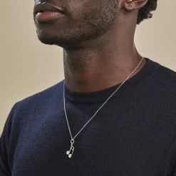 Histoire D'Or Pendentif Enio Argent Blanc -Colliers Fantaisie Soldes FAPMBW0805 model1