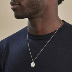 Histoire D'Or Pendentif Elio J Argent Blanc -Colliers Fantaisie Soldes FAPMBW0809 model1