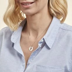 Histoire D'Or Pendentif Elio P Argent Blanc -Colliers Fantaisie Soldes FAPMBW0818 model0