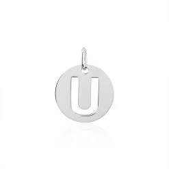 Histoire D'Or Pendentif Elio U Argent Blanc