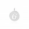 Histoire D'Or Pendentif Efiso Argent Blanc