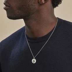 Histoire D'Or Pendentif Efiso Argent Blanc -Colliers Fantaisie Soldes FAPMBW0825 model1