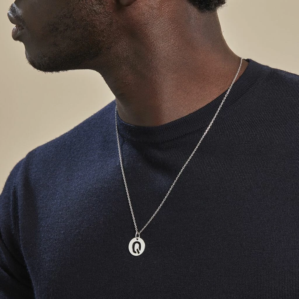 Histoire D'Or Pendentif Elio Q Argent Blanc 4 Histoire D'Or Pendentif Elio Q Argent Blanc – Image 4