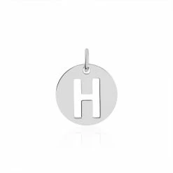 Histoire D'Or Pendentif Elio H Argent Blanc