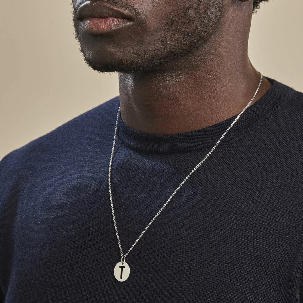 Histoire D'Or Pendentif Elio T Argent Blanc 4 Histoire D'Or Pendentif Elio T Argent Blanc – Image 4