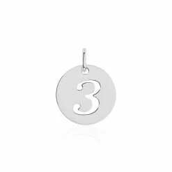 Histoire D'Or Pendentif Efiso Argent Blanc