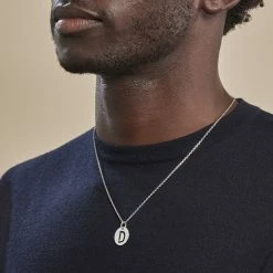 Histoire D'Or Pendentif Elio D Argent Blanc -Colliers Fantaisie Soldes FAPMBW0847 model1