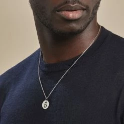 Histoire D'Or Pendentif Efiso Argent Blanc 7 Histoire D'Or Pendentif Efiso Argent Blanc -Colliers Fantaisie Soldes FAPMBW0849 model1