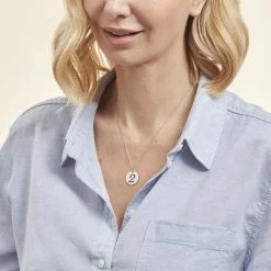 Histoire D'Or Pendentif Efiso Argent Blanc 6 Histoire D'Or Pendentif Efiso Argent Blanc -Colliers Fantaisie Soldes FAPMBW0850 model0