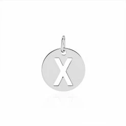 Histoire D'Or Pendentif Elio X Argent Blanc