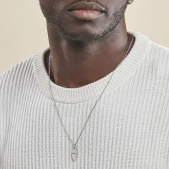 Histoire D'Or Pendentif Pan Argent Blanc -Colliers Fantaisie Soldes FAPMBW0854 model2