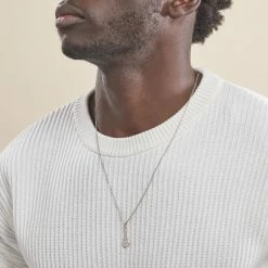 Histoire D'Or Pendentif Paoli Argent Blanc -Colliers Fantaisie Soldes FAPMBW0855 model2