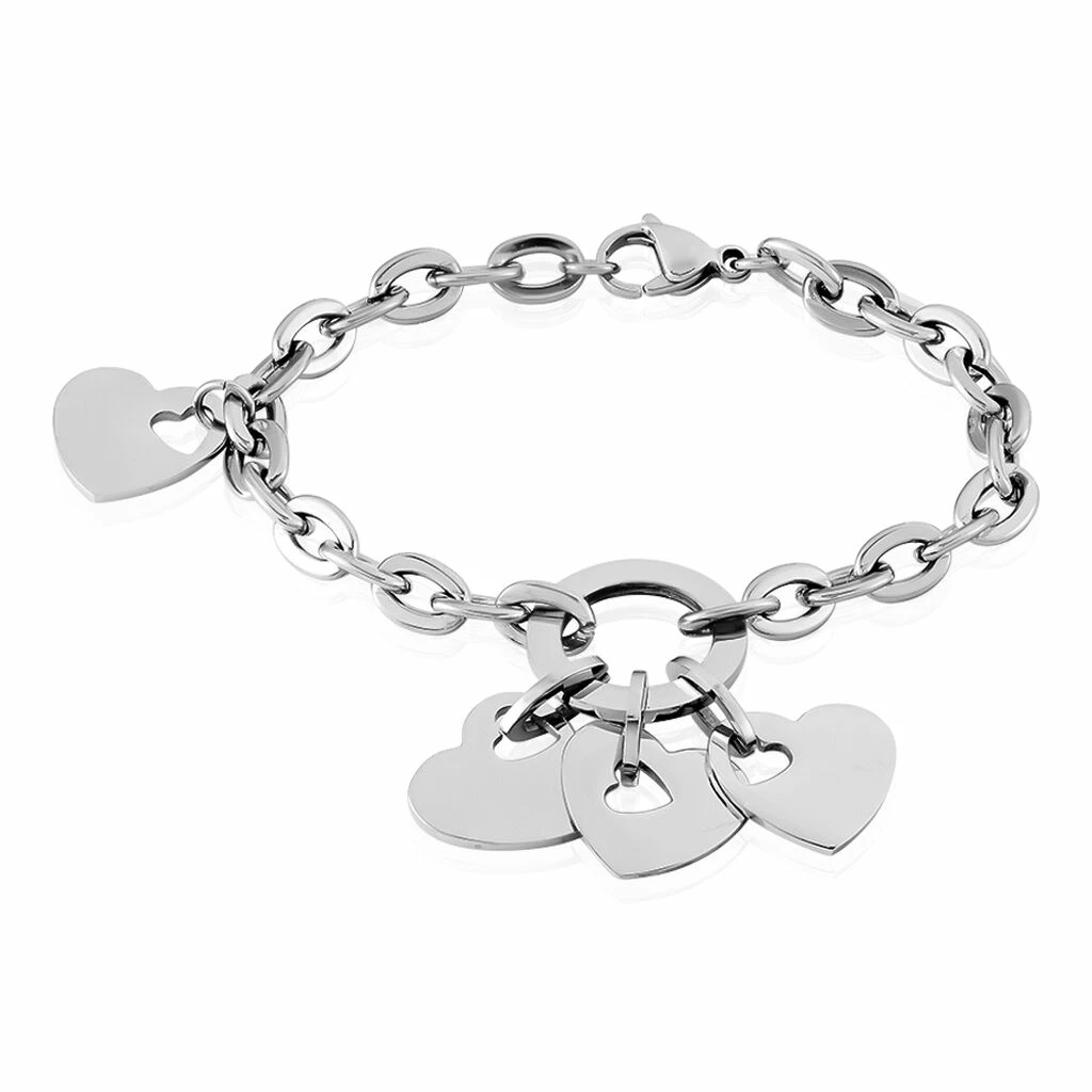 Histoire D'Or Bracelet Beleanne Acier Blanc 1 Histoire D'Or Bracelet Beleanne Acier Blanc