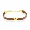 Histoire D'Or Bracelet Laetus Acier Jaune