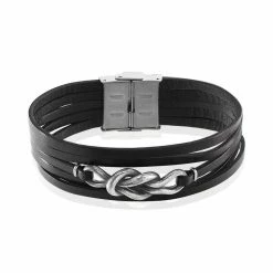 Histoire D'Or Bracelet Adriano Acier Blanc