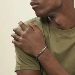 Histoire D'Or Bracelet Simon Acier Blanc -Colliers Fantaisie Soldes FIBHBW006J model0