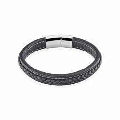 Histoire D'Or Bracelet Artur Acier Blanc