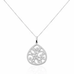 Histoire D'Or Collier Leylia Acier Blanc