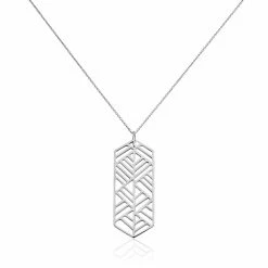 Histoire D'Or Collier Dannielle Acier Blanc