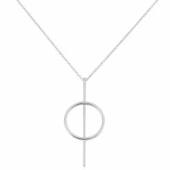 Histoire D'Or Collier Sautoir Timie Acier Blanc