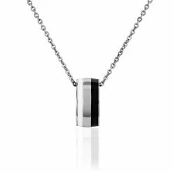 Histoire D'Or Collier Acier Blanc