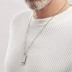 Histoire D'Or Collier Acier Blanc Ghislain Cristaux 7 Histoire D'Or Collier Acier Blanc Ghislain Cristaux -Colliers Fantaisie Soldes FICHBPN001 model1