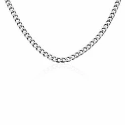 Histoire D'Or Collier Daniel Acier Blanc