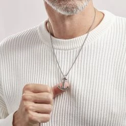 Histoire D'Or Collier Acier Vieillit Tanagra Oxydes De Zirconium -Colliers Fantaisie Soldes FICHGZN001 model0